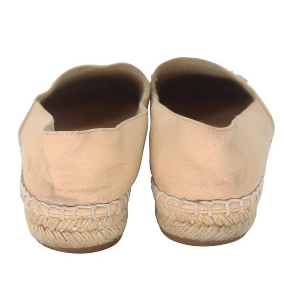 Chanel Espadrille 37 Large CC Leather Embroidered Cap Toe Flats CC-0803N-0004 - Picture 9 of 11